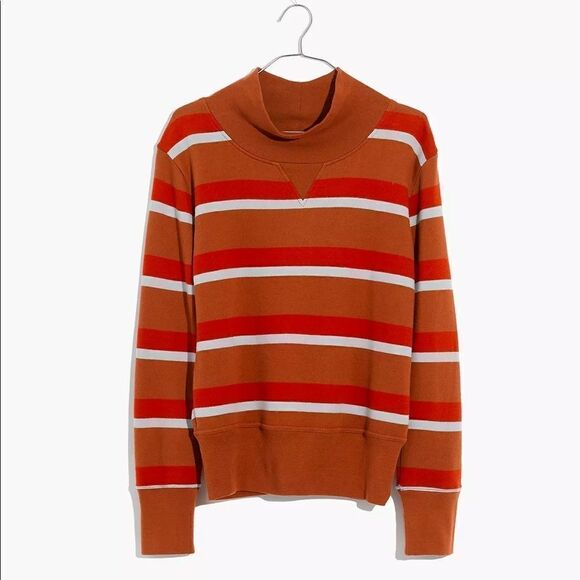 Madewell Striped Turtleneck Sweater - Picture 5 of 10